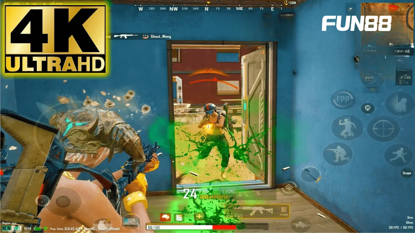 Trải nghiệm giao diện đồ họa sống động trong PUBG MOBILE