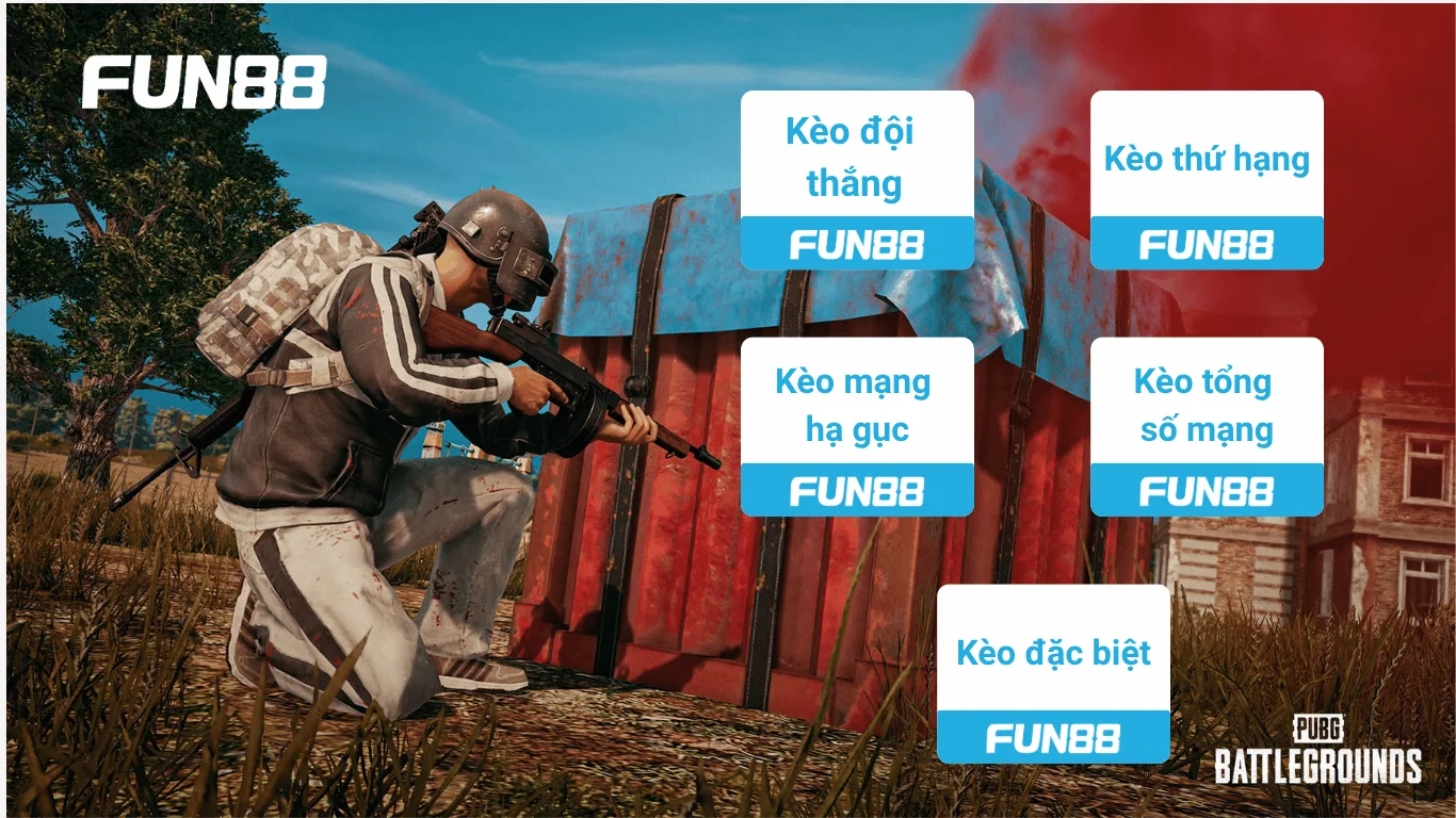 Các loại kèo cá cược PUBG phổ biến
