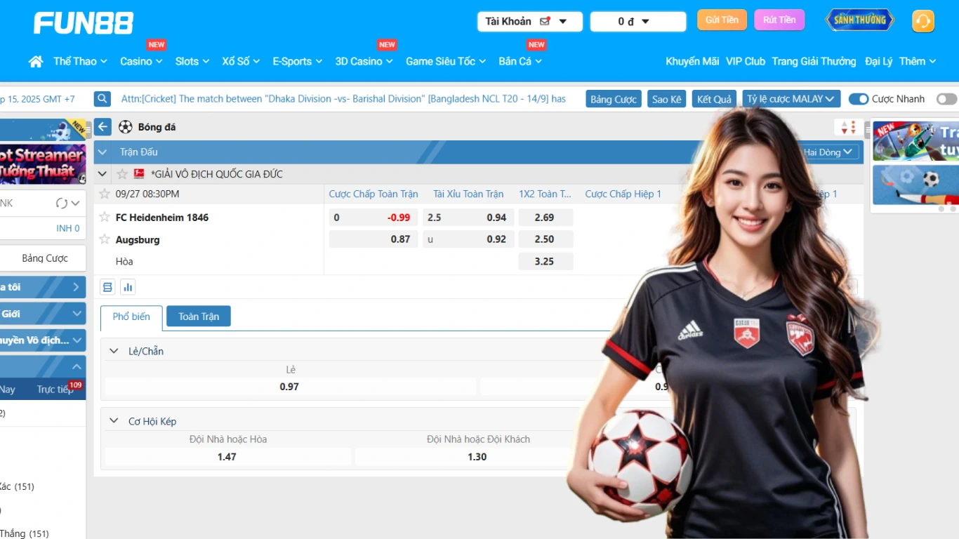 Chơi kèo đồng banh nên cẩn thận bên yếu