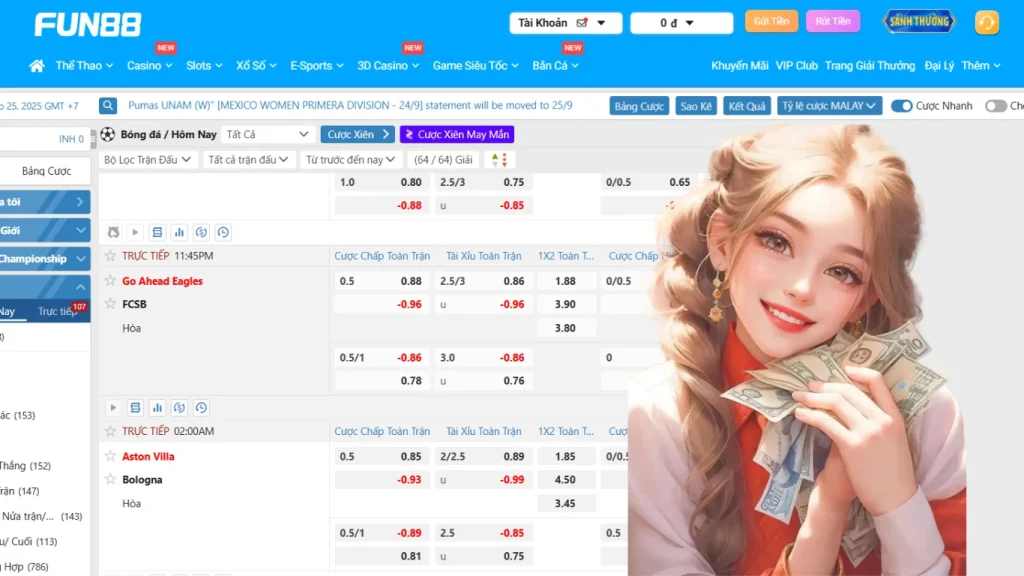 Cá cược bóng đá khôn ngoan bằng việc quản lý vốn